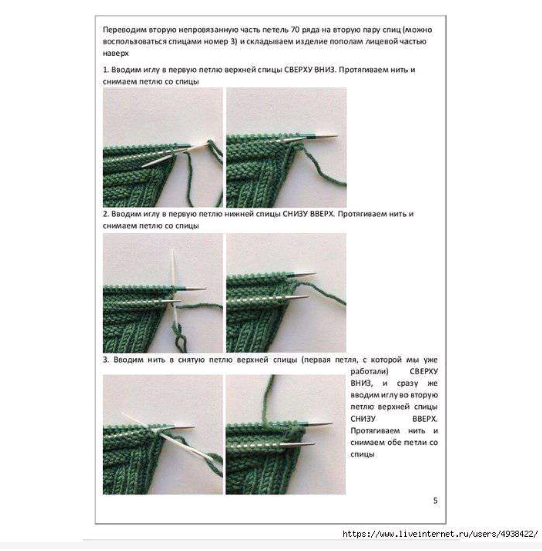 Инструкция по вязанию шапочки-эльф спицами