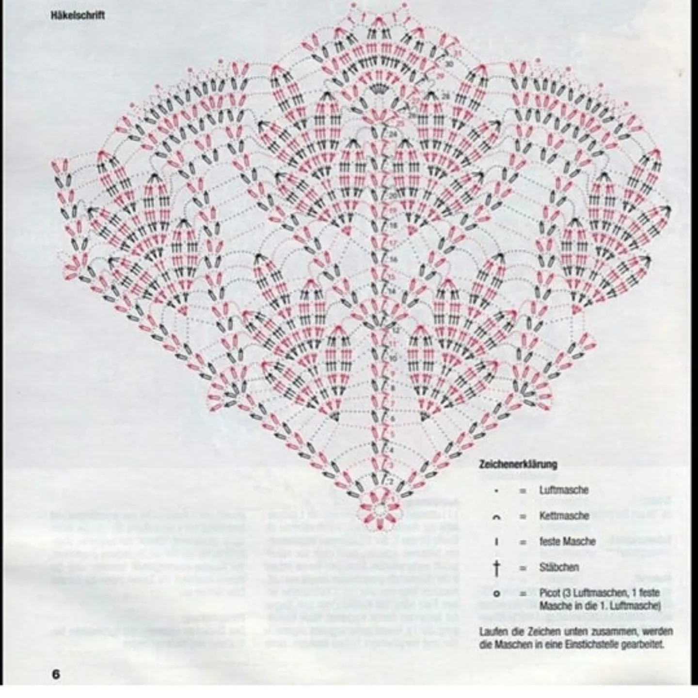 Инструкция по вязанию синей ажурной салфетки крючком из мерсеризованного хлопка
