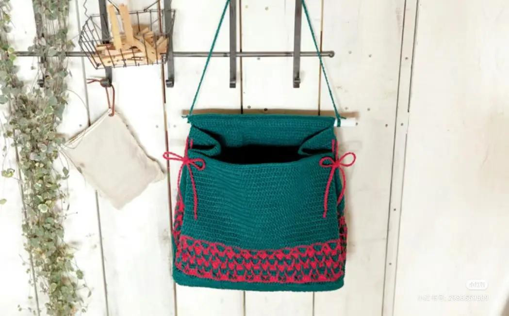 Japanese Crochet Bag Patterns: Floral Tote, Chevron Motif Bag, and Colorful Summer Shopper