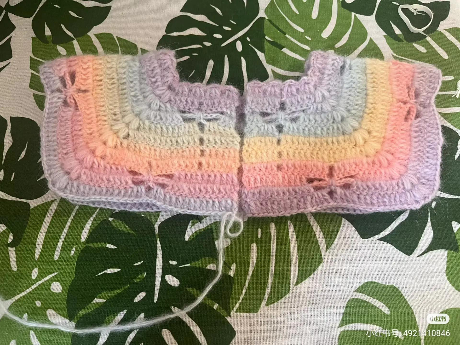 Japanese Crochet Cardigan Pattern BR-14207 with Fan Stitch and Lace Details