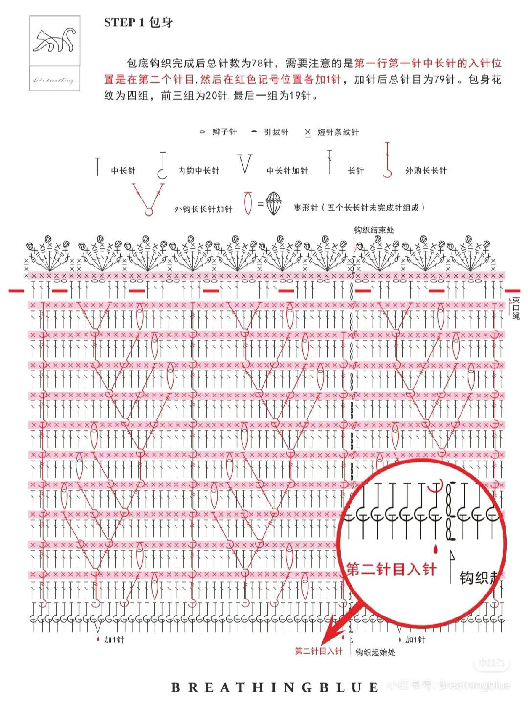 Japanese Crochet Pattern: Braiding Bag and Cago Bag with Bamboo Handle