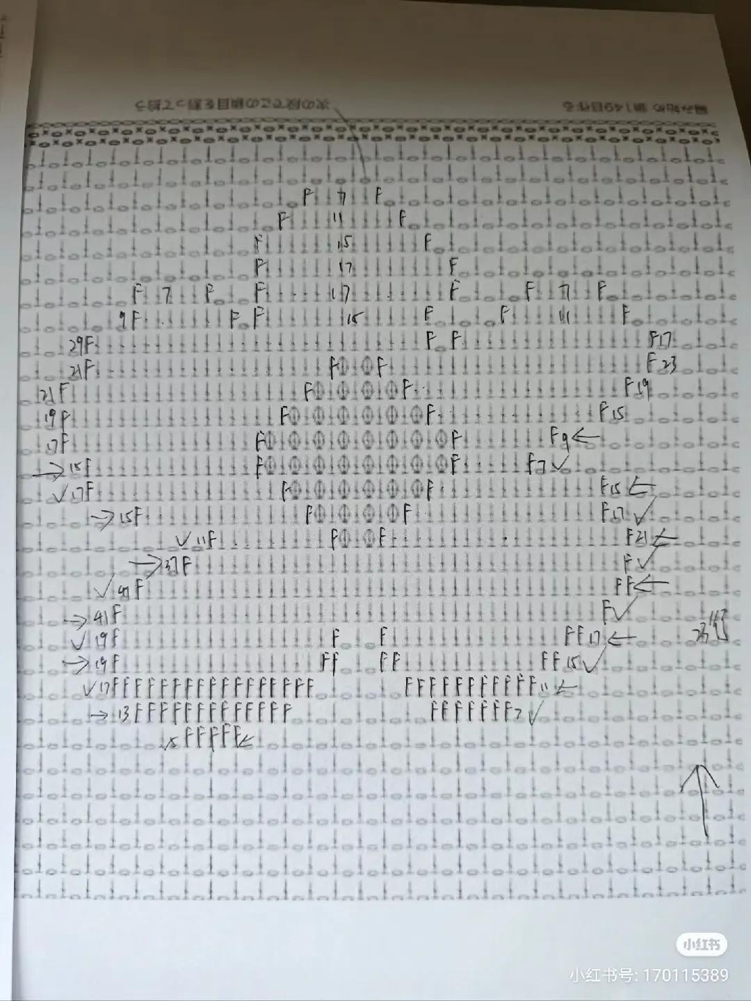 Japanese Crochet Vest Pattern with Detailed Charts and Sizing Diagrams