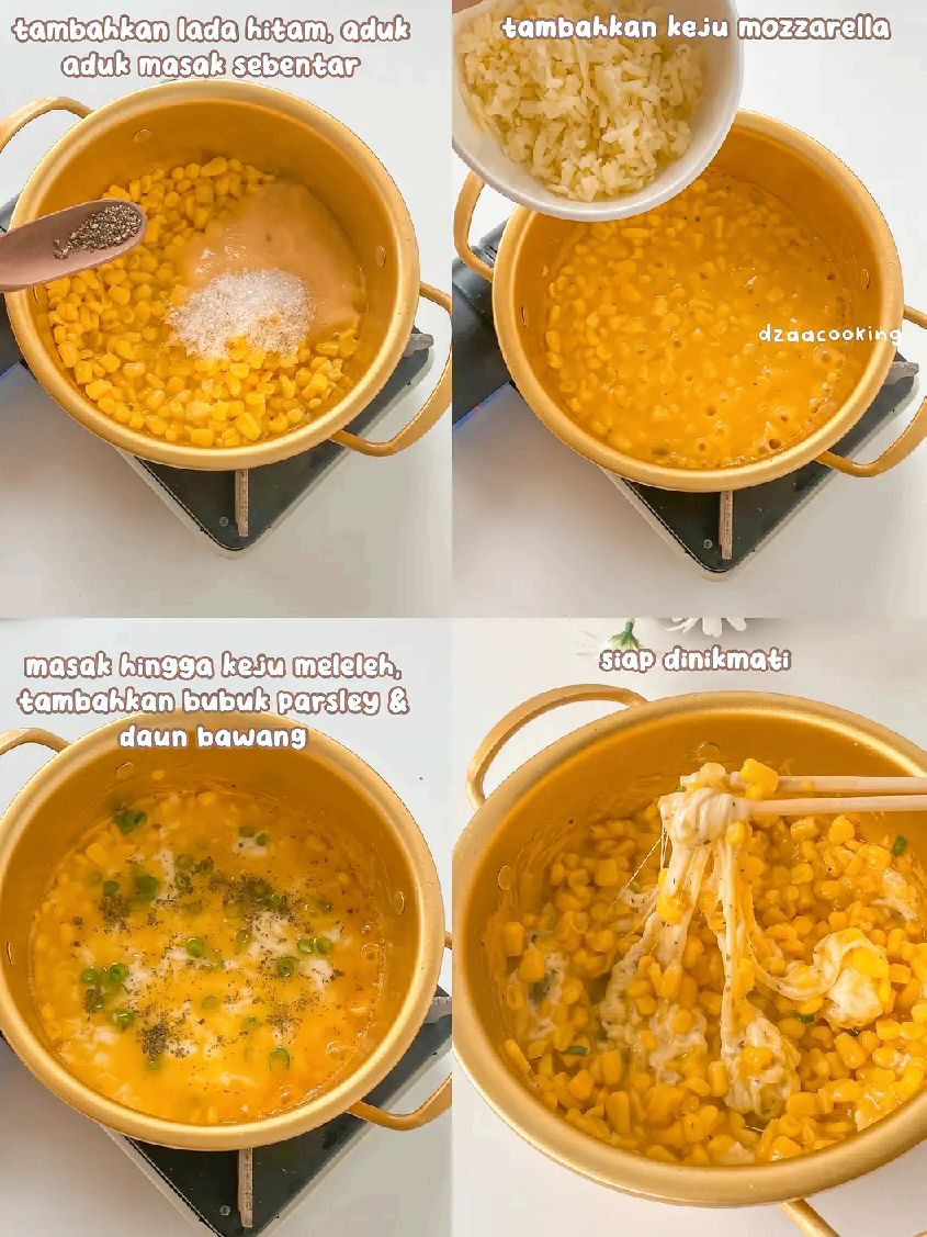 Jasuke ala Korea - Korean Cheese Corn: Hướng dẫn làm món ăn vặt viral với bắp, phô mai mozzarella và sốt mayonnaise cay