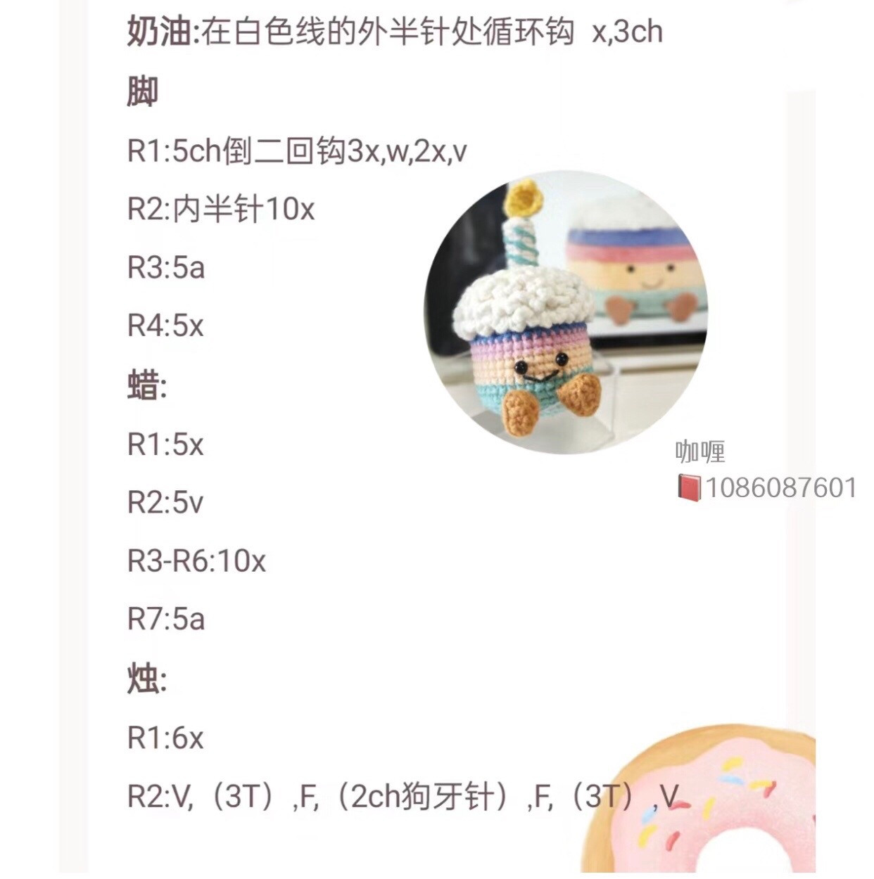 Jellycat Birthday Cake Amigurumi Crochet Pattern Tutorial