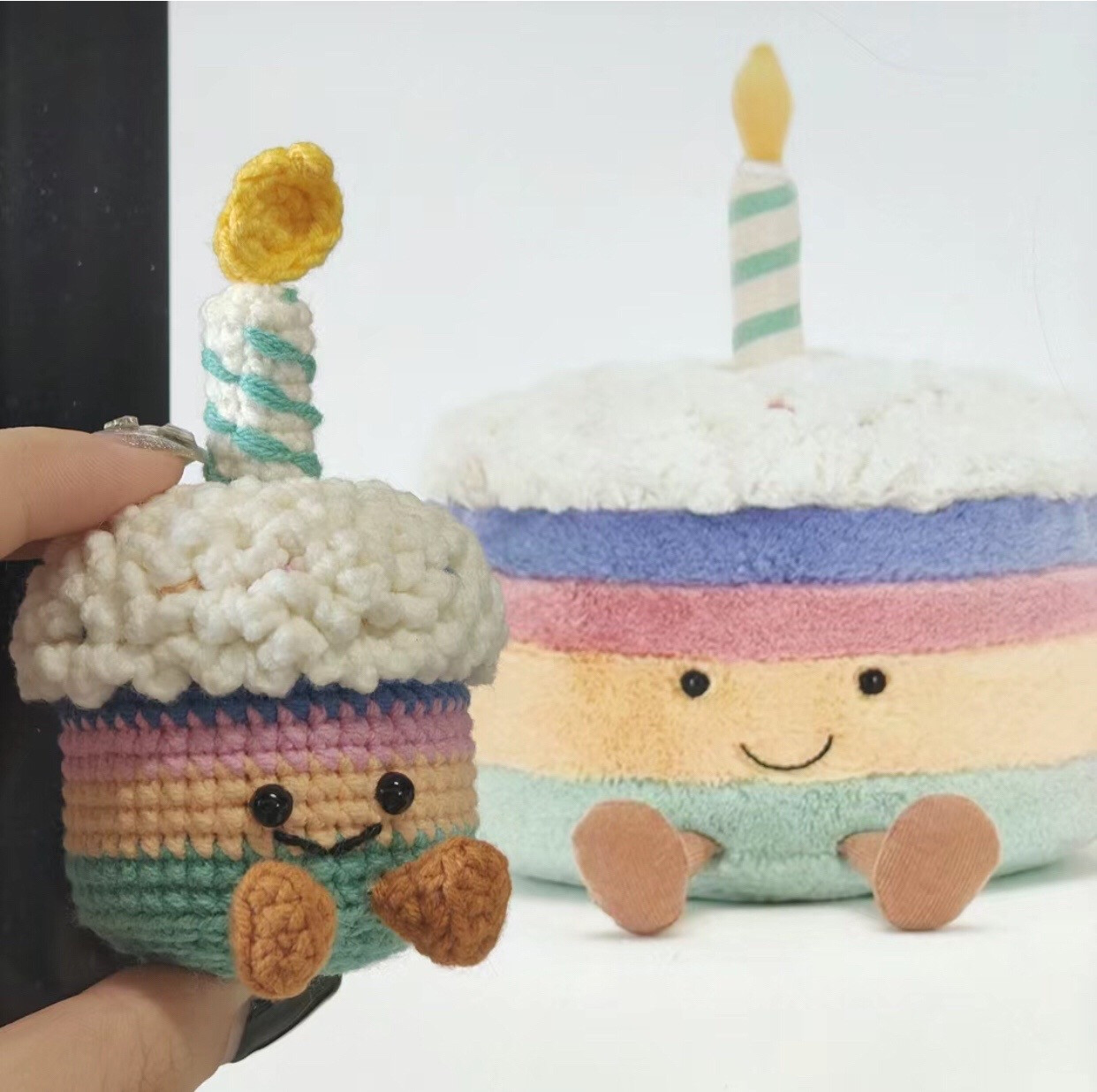 Jellycat Birthday Cake Amigurumi Crochet Pattern Tutorial