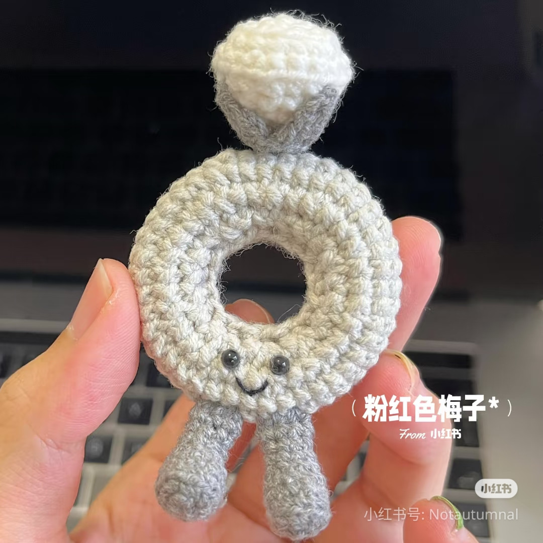 Jellycat Bunny Ring Crochet Pattern Chart