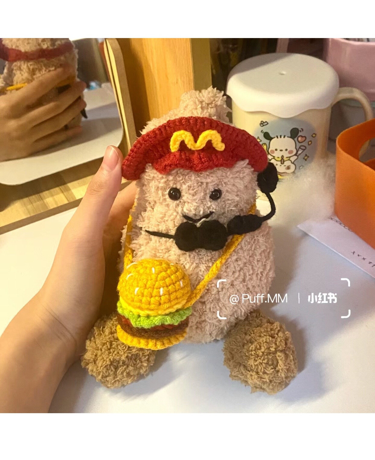 Jellycat Peanut Crochet Pattern Tutorial Chart