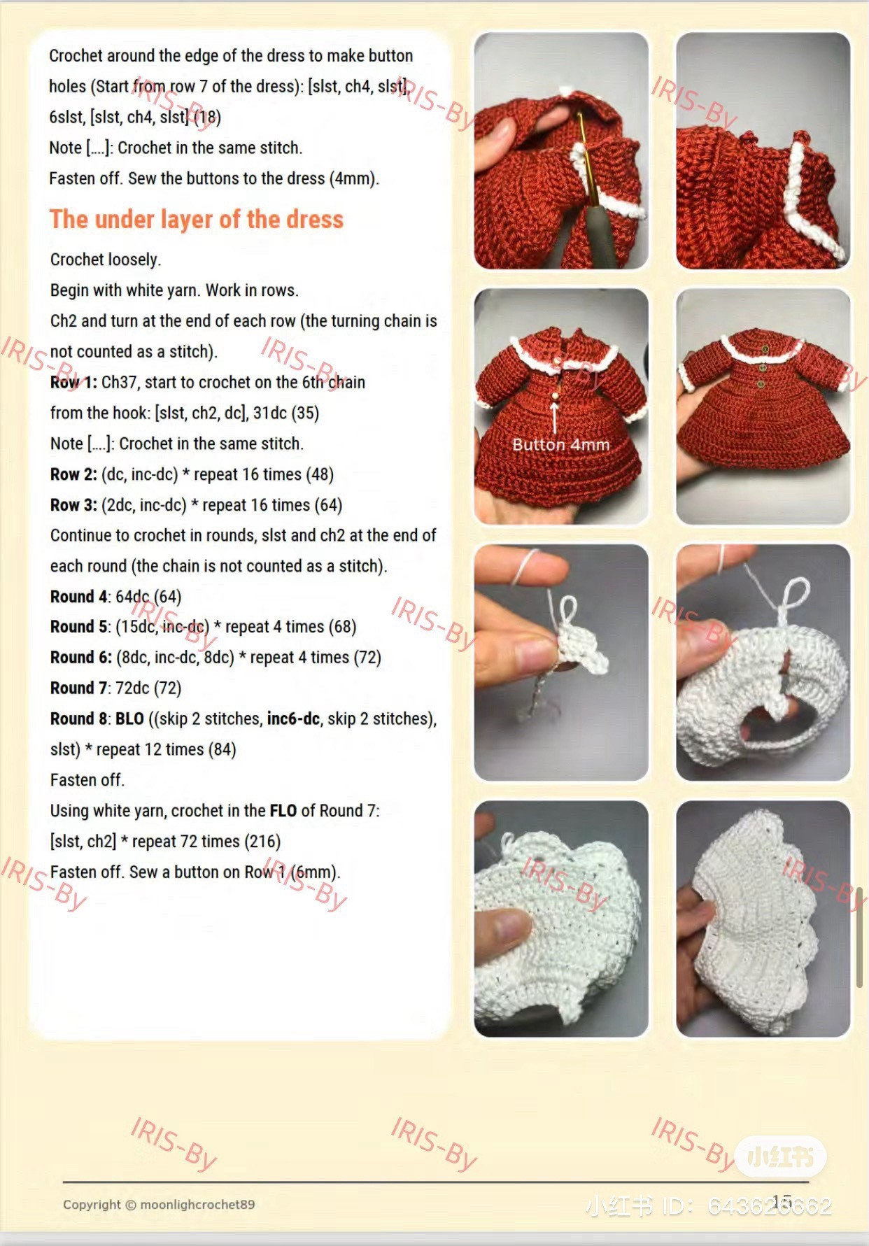 Jolie Doll Amigurumi Pattern with Teddy Bear