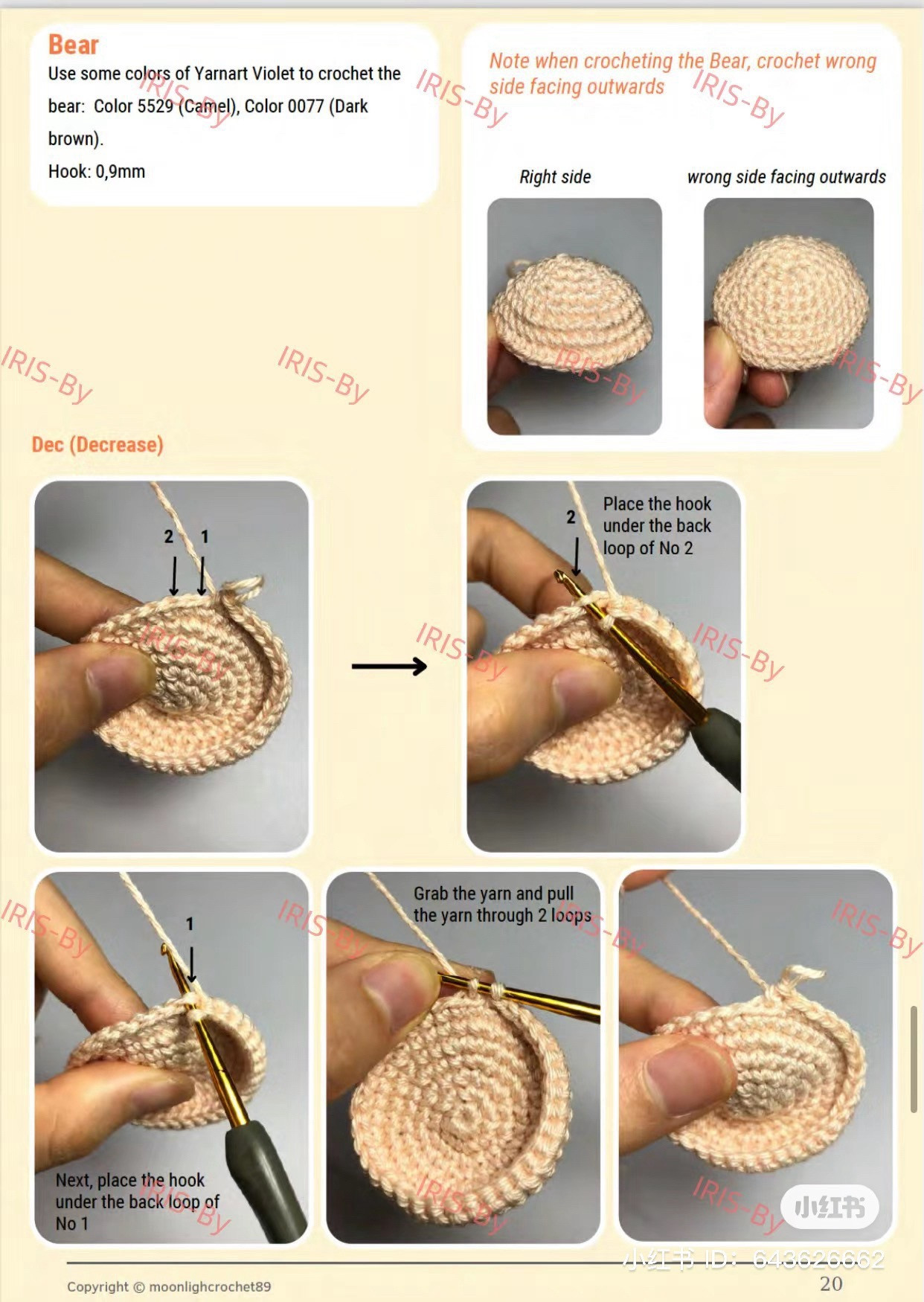 Jolie Doll Amigurumi Pattern with Teddy Bear