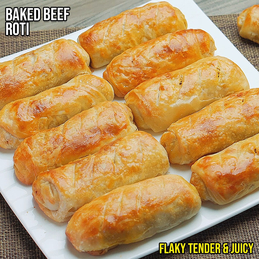 Juicy Flaky Baked Beef Roti Recipe for Iftar Ramadan