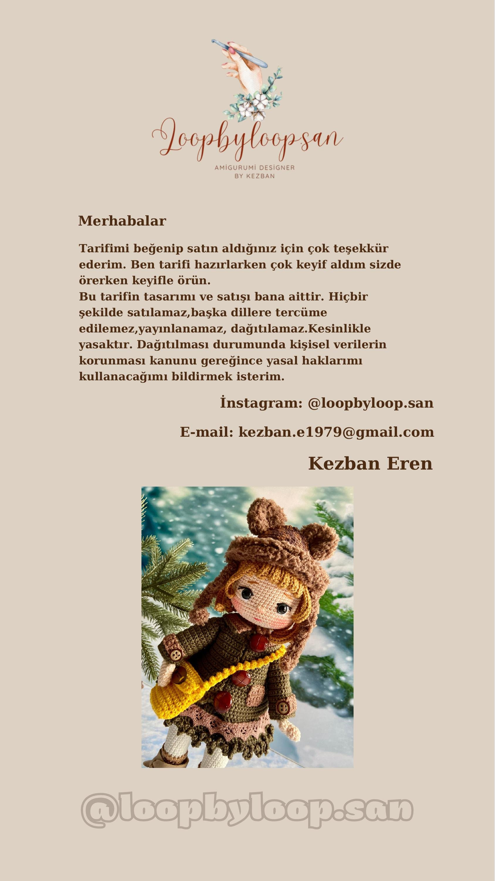 Karla Doll Amigurumi Crochet Pattern