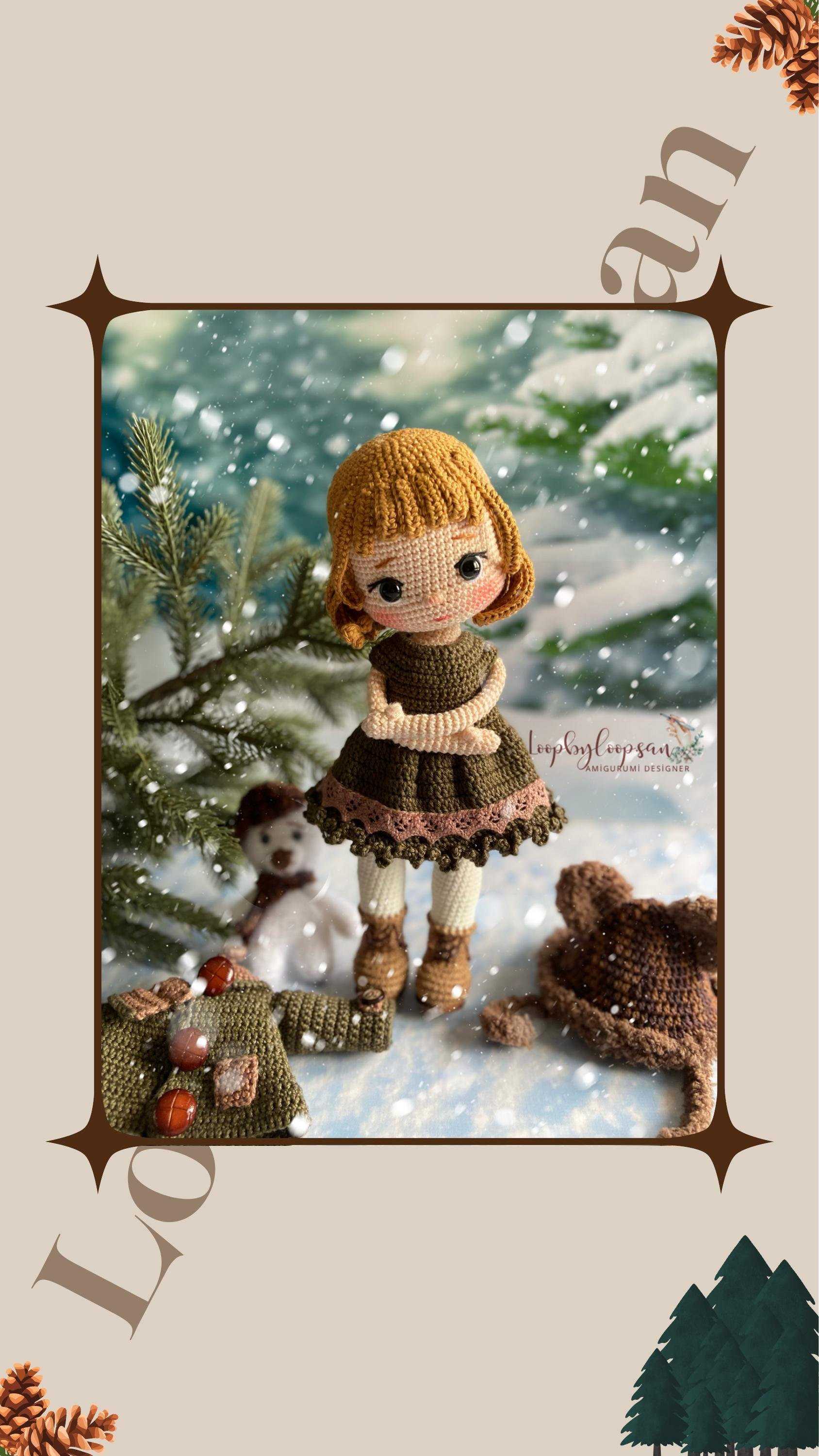 Karla Doll Amigurumi Crochet Pattern