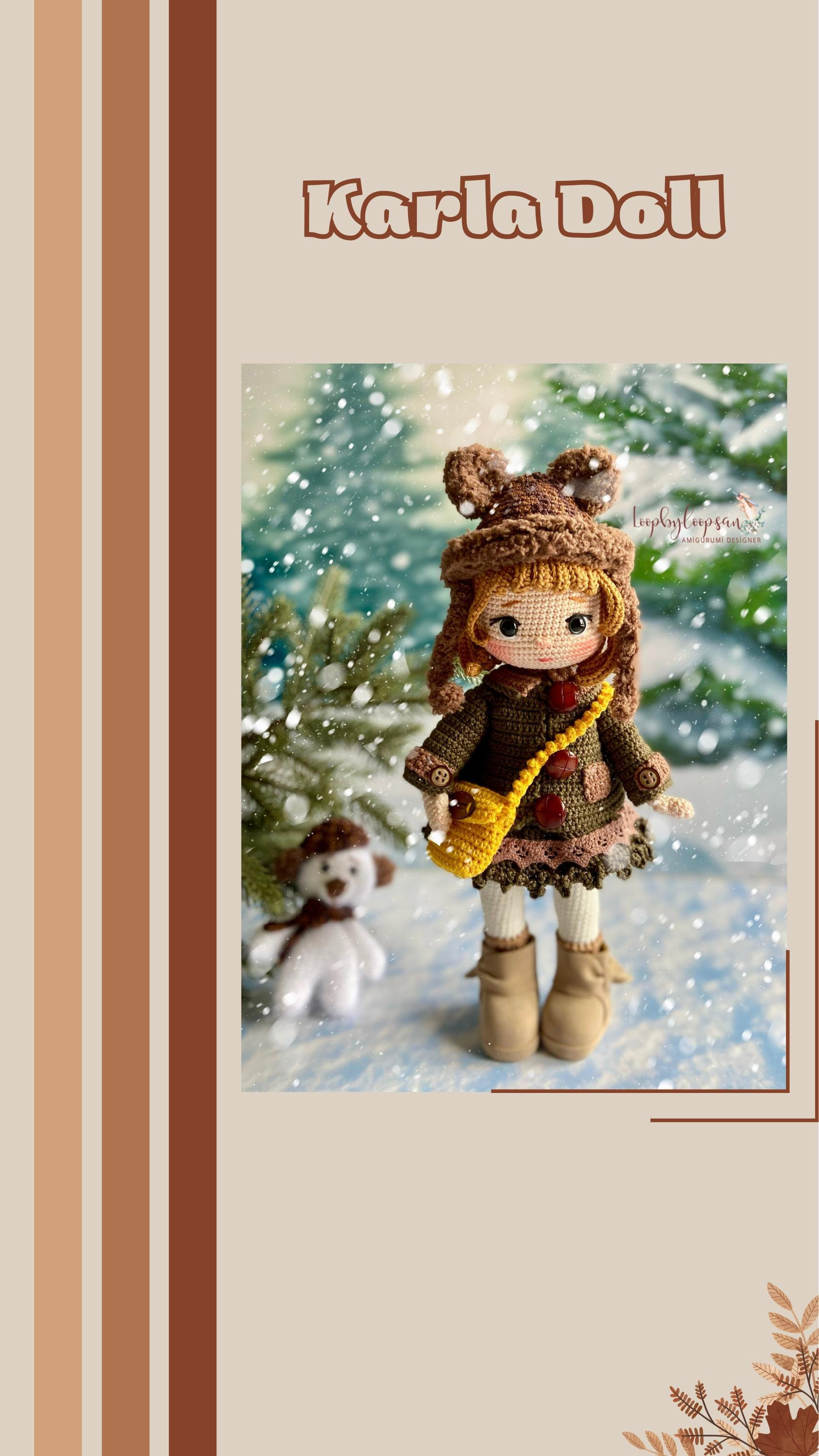 Karla Doll Amigurumi Crochet Pattern