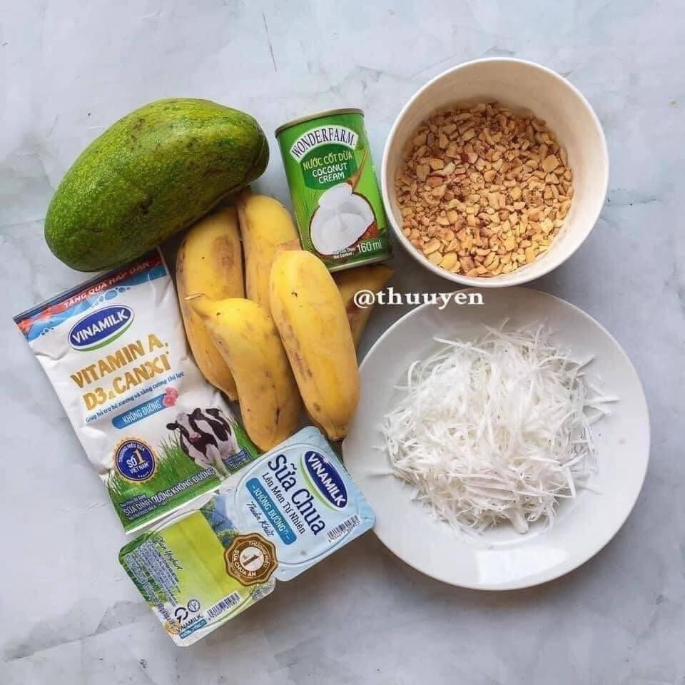 Kem chuối bơ healthy ăn vặt tốt cho sức khỏe