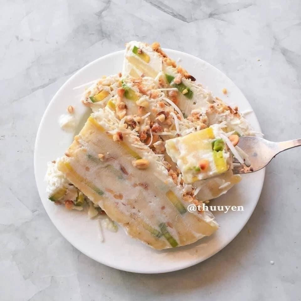 Kem chuối bơ healthy ăn vặt tốt cho sức khỏe