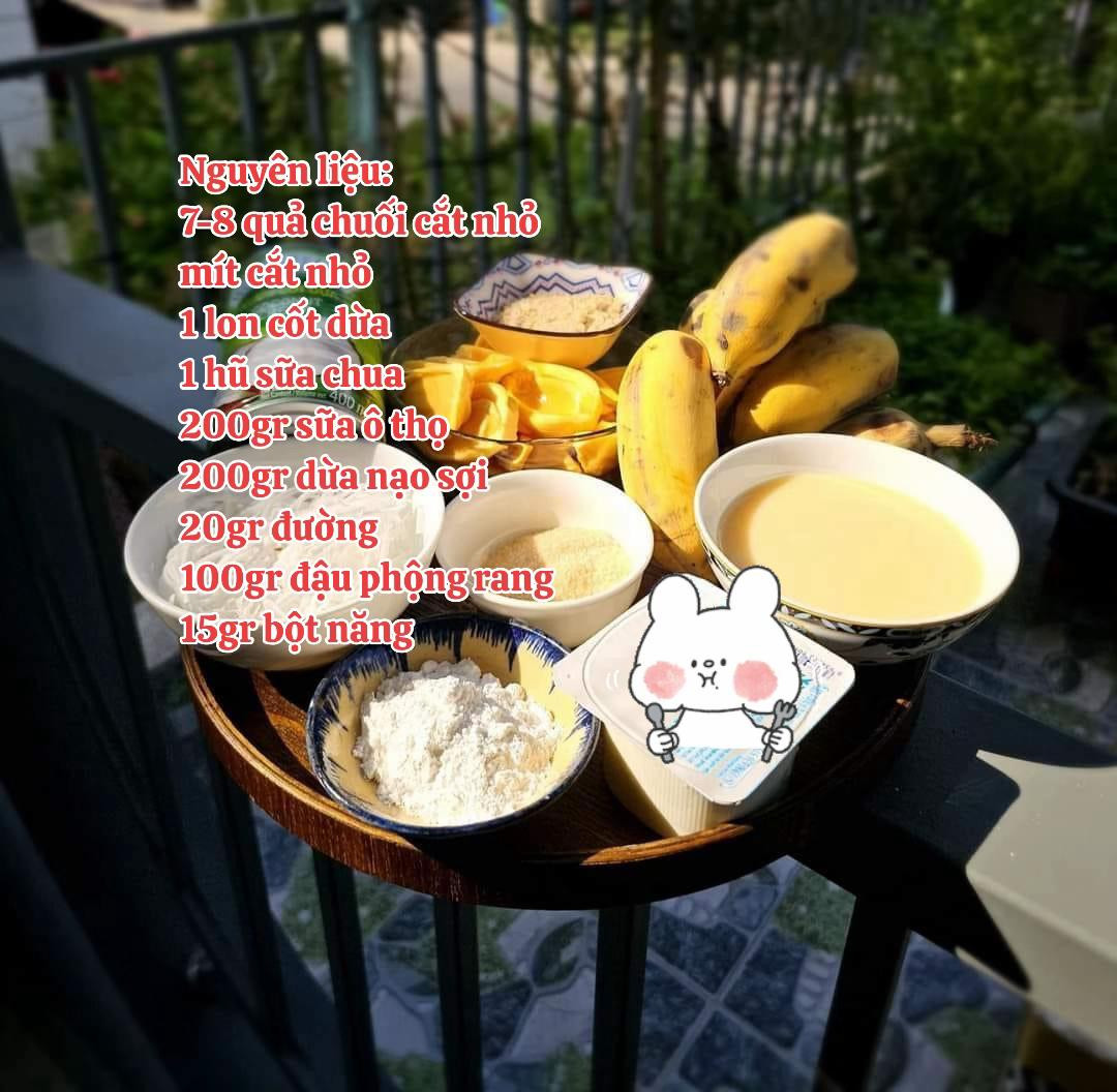 Kem chuối món ăn của tuổi thơ: Công thức làm kem chuối mứt dừa, mít và đậu phộng tại nhà đơn giản