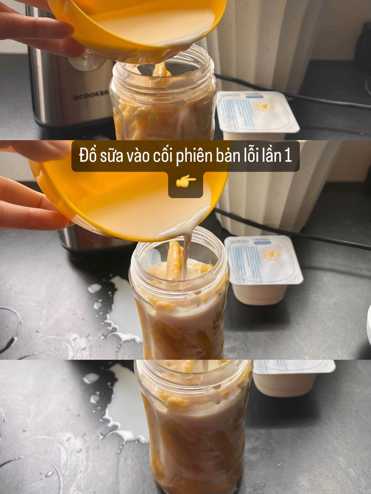 Kem mít sữa chua và sữa đặc - Công thức kem tự làm ngon tuyệt