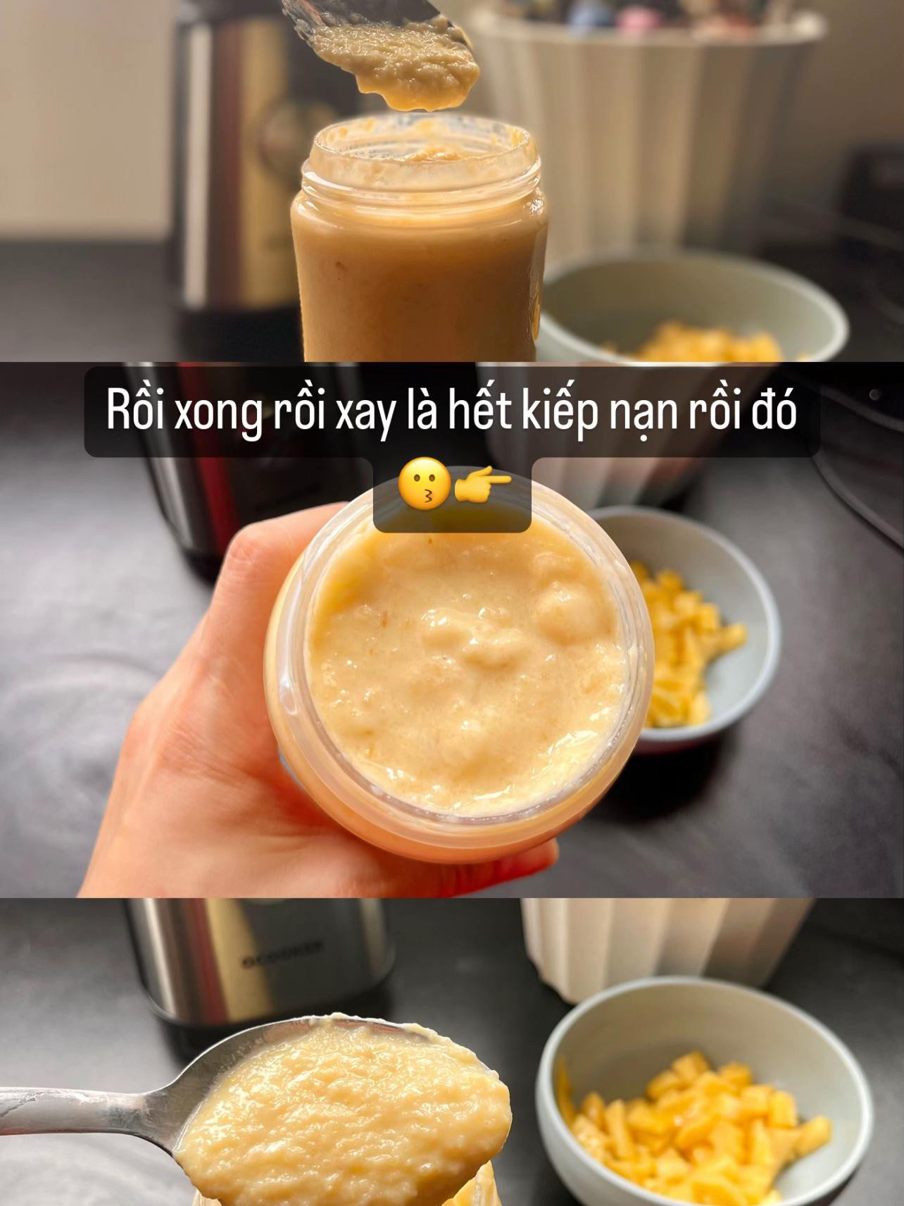 Kem mít sữa chua và sữa đặc - Công thức kem tự làm ngon tuyệt