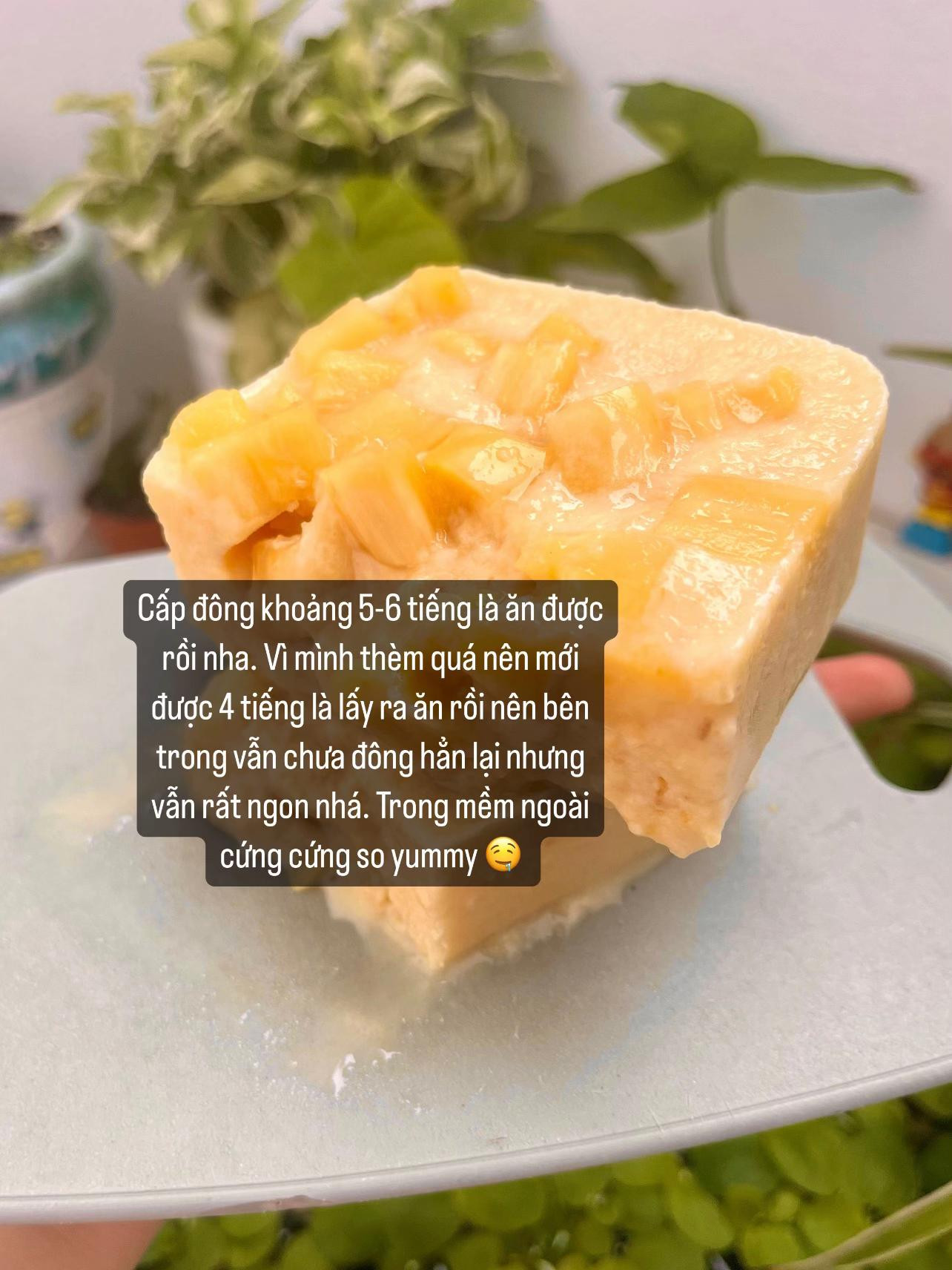 Kem mít sữa chua và sữa đặc - Công thức kem tự làm ngon tuyệt