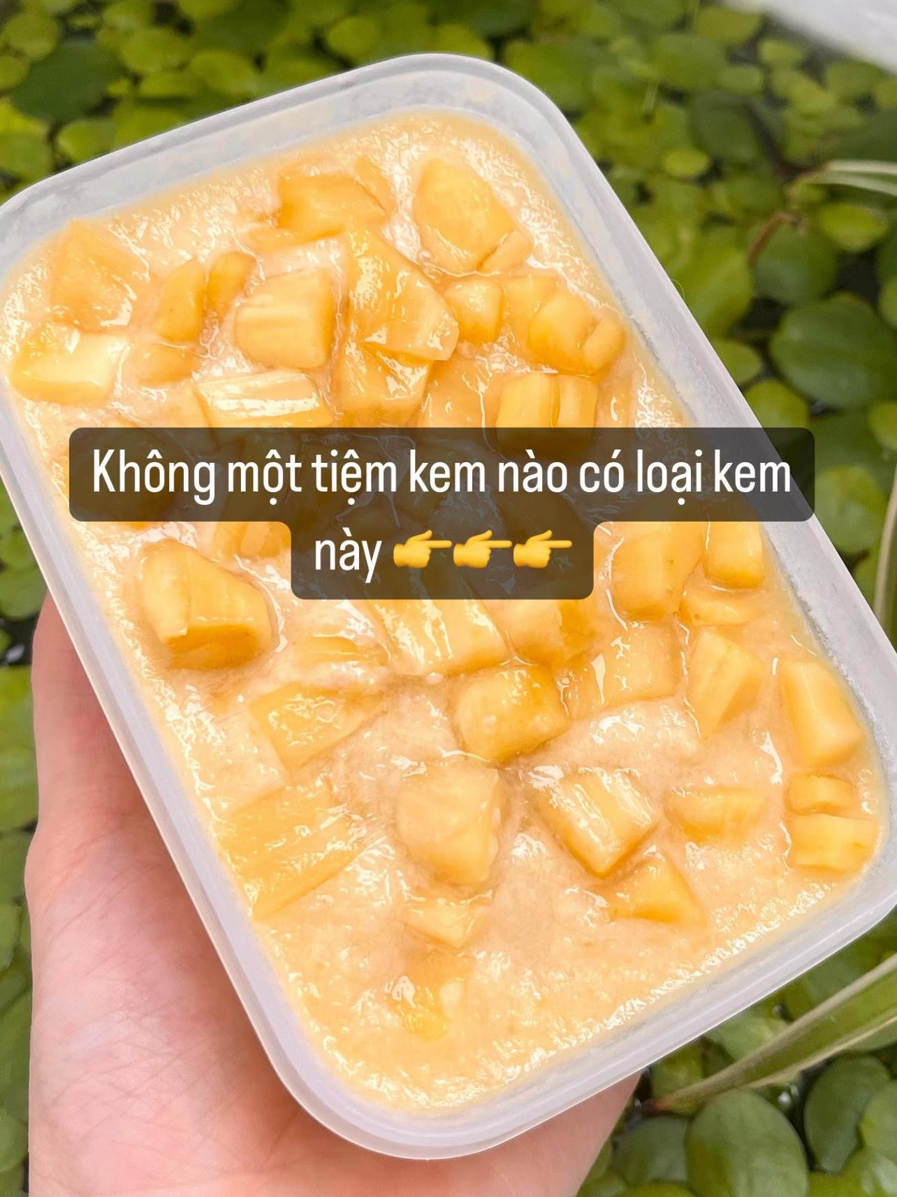 Kem mít sữa chua và sữa đặc - Công thức kem tự làm ngon tuyệt