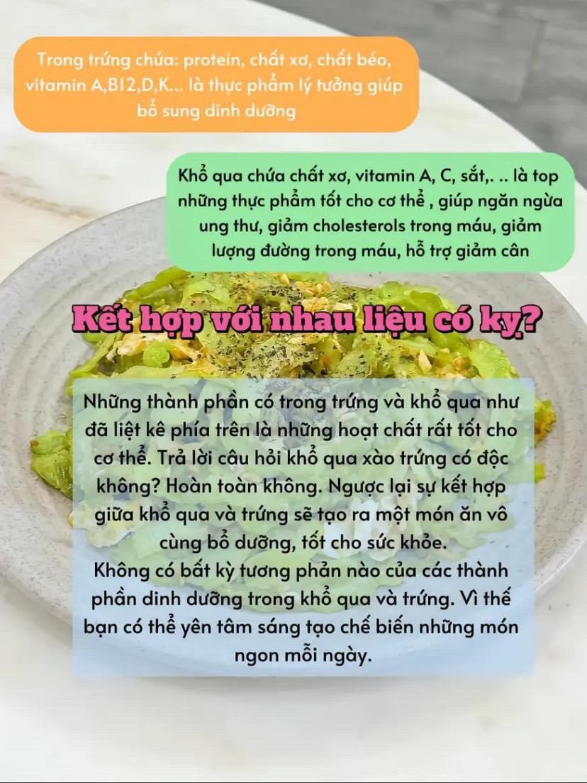 Khổ Qua Xào Trứng: Hướng Dẫn Chi Tiết Từ Chuẩn Bị Nguyên Liệu Đến Hoàn Thành Món Ăn Ngon