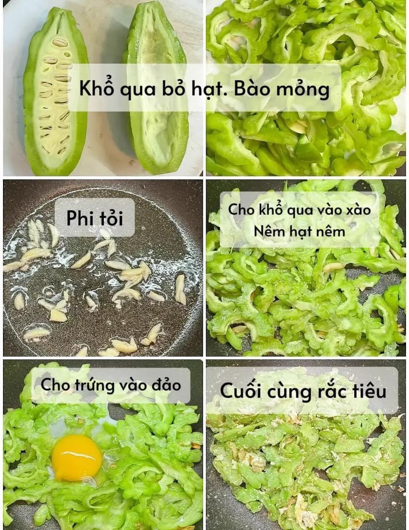 Khổ Qua Xào Trứng: Hướng Dẫn Chi Tiết Từ Chuẩn Bị Nguyên Liệu Đến Hoàn Thành Món Ăn Ngon