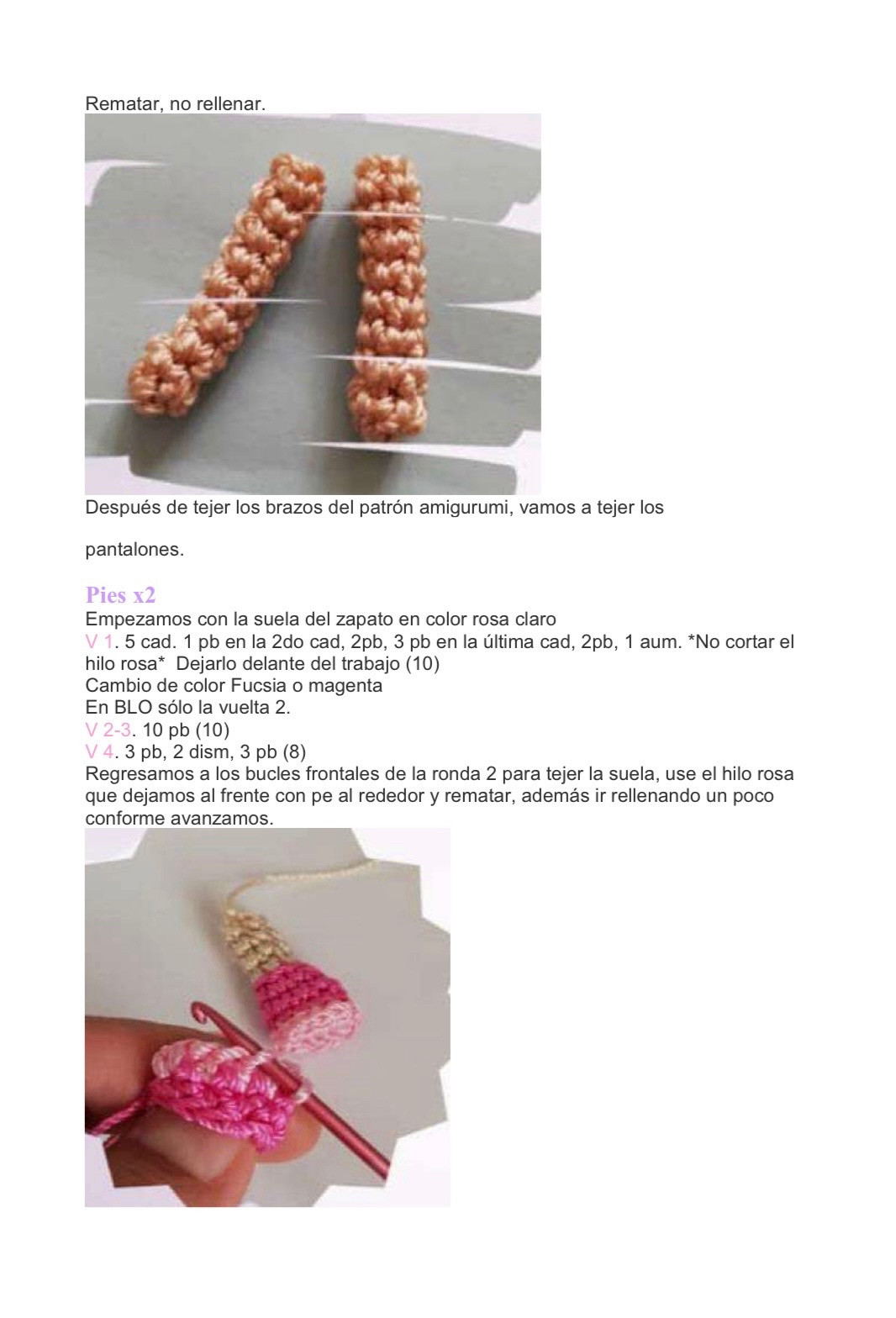 Kim Tae-hung Muñeca PDF Amigurumi Patrón Gratis