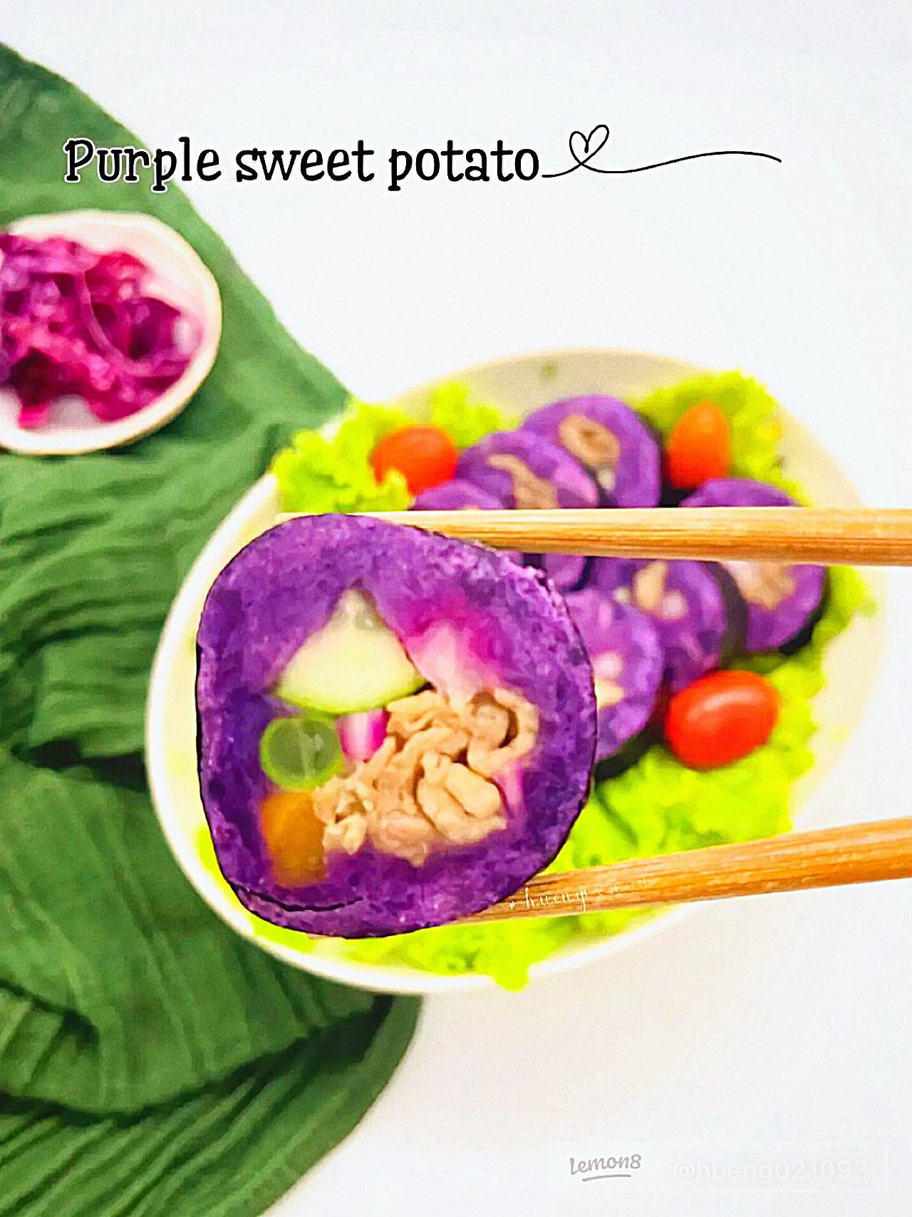 Kimbap Khoai Lang Tím: Công Thức Eat Clean Sạch Khỏe, Giàu Dinh Dưỡng