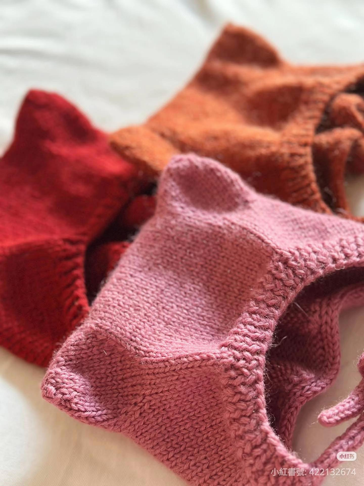 Knitting Pattern: Cute Bear Ear Baby Hat with Earmuffs