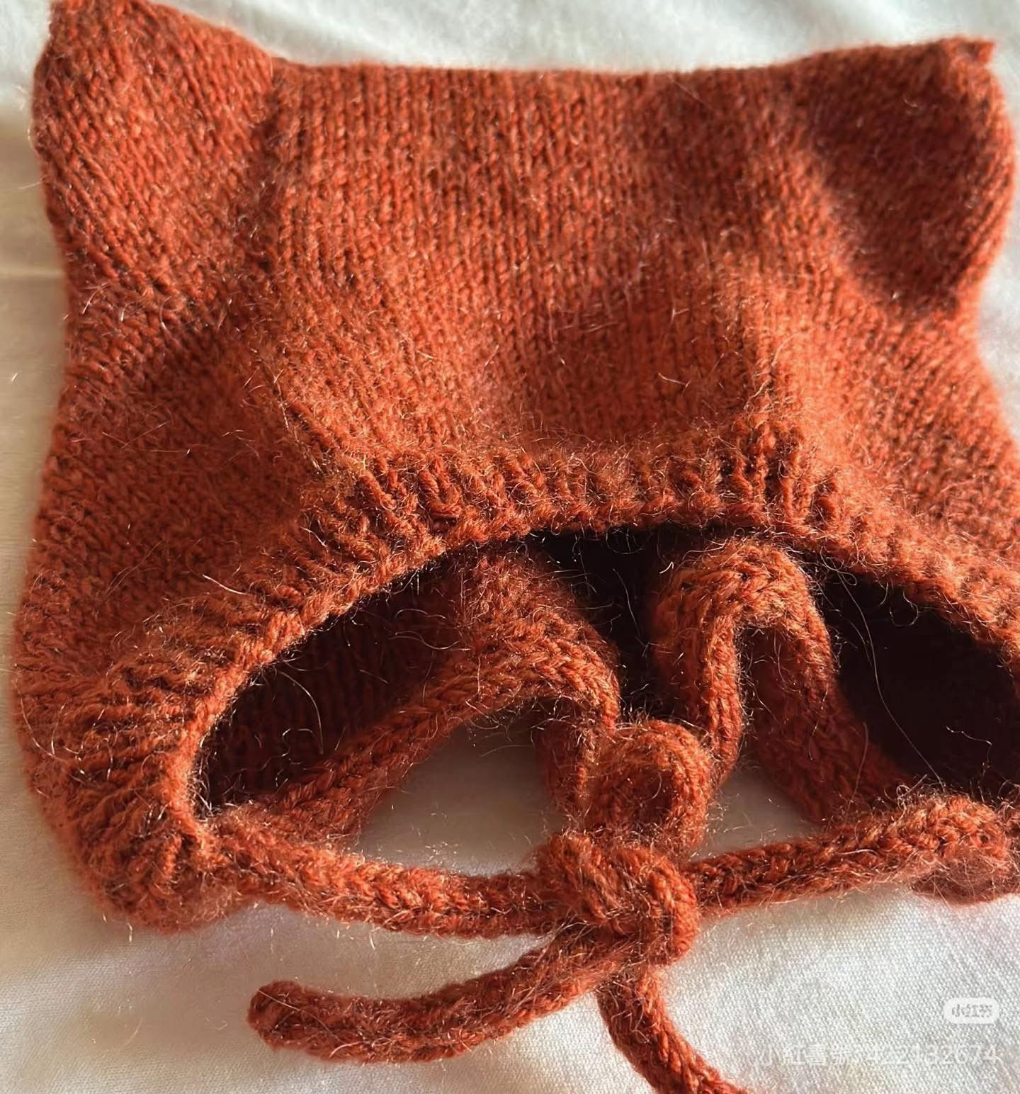 Knitting Pattern: Cute Bear Ear Baby Hat with Earmuffs
