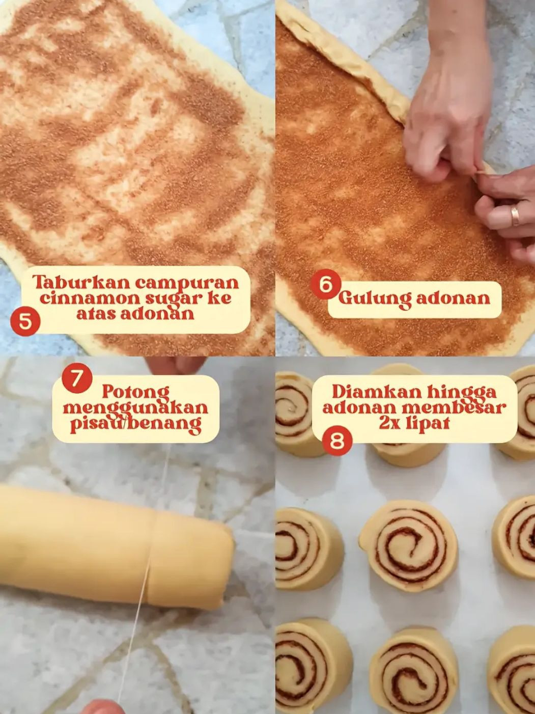 Kreasi Resep Cinnamon Roll Ngon Cho Jualan - Bánh Cuộn Quế