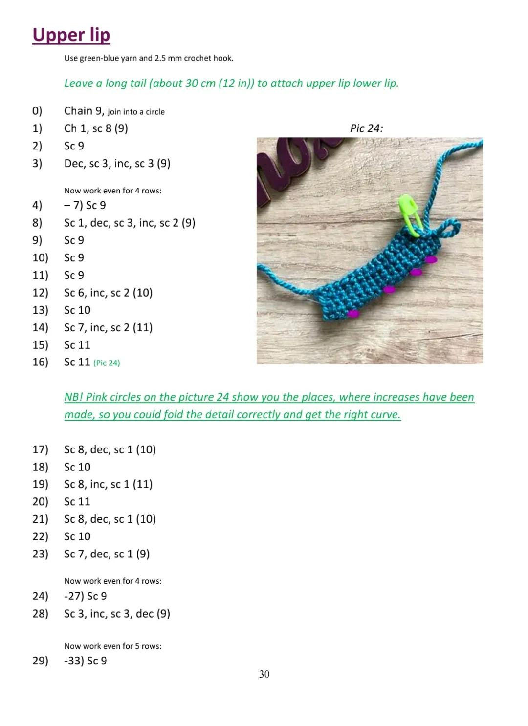 Krumm Amigurumi Crochet Pattern Part 2: Step-by-Step Guide for Arms and Nose