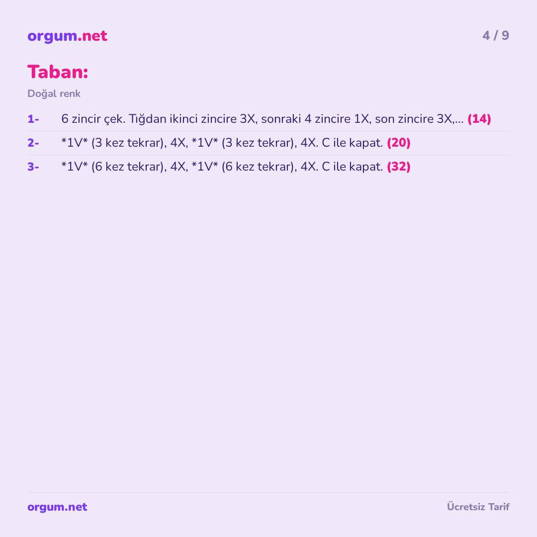 Küçük Kaz Amigurumi - Ücretsiz Manken Örme Tarifi