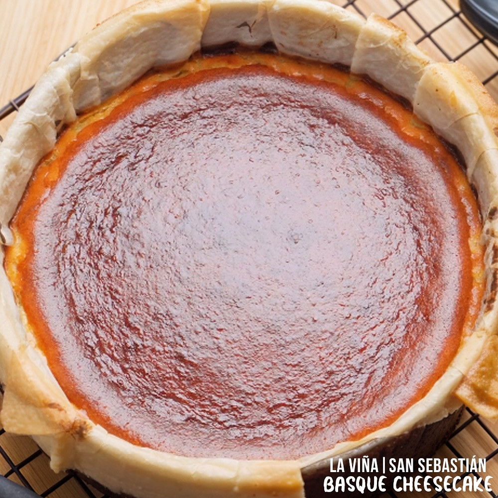 La Viña San Sebastián Basque Burnt Cheesecake Recipe