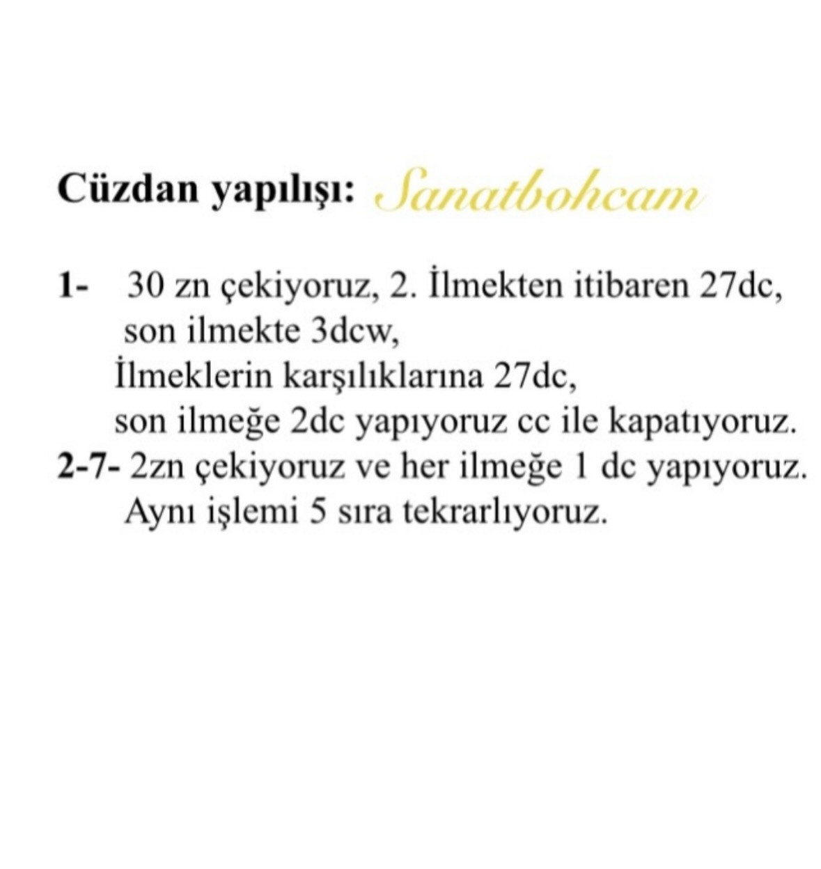 Lale Modelli Cüzdan Tarifi - Crochet Tulip Wallet Pattern with Step-by-Step Instructions