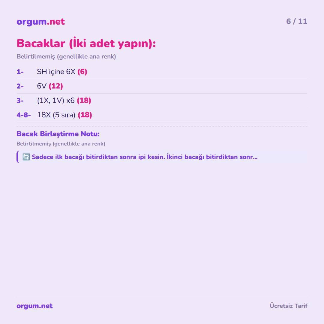 Lama Constanza Amigurumi Tarifi - Ücretsiz Móc Len Alpaca Pattern