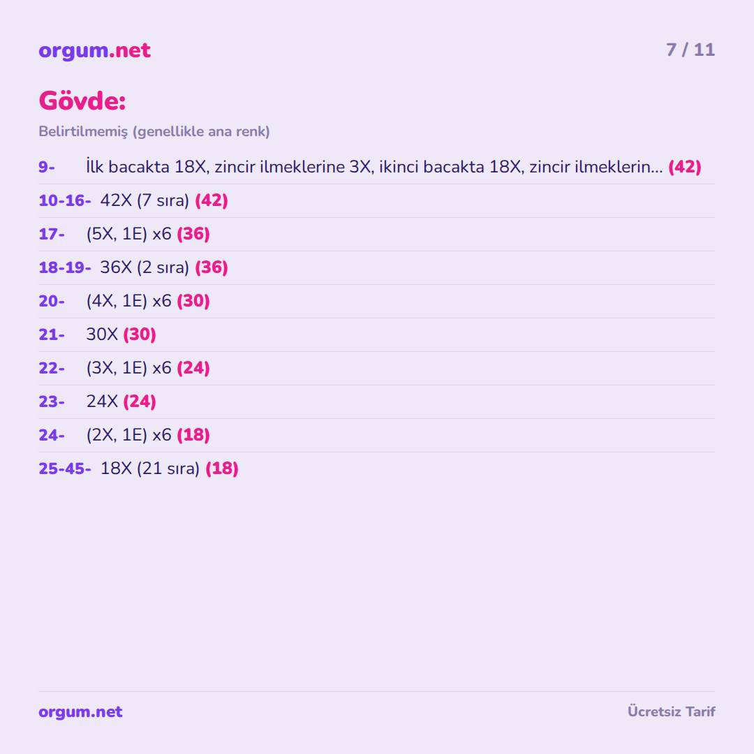 Lama Constanza Amigurumi Tarifi - Ücretsiz Móc Len Alpaca Pattern