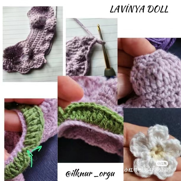 Lavinya Doll Crochet Pattern: Head, Hair & Eyes Tutorial