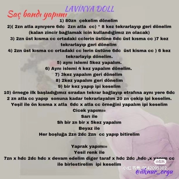 Lavinya Doll Crochet Pattern: Head, Hair & Eyes Tutorial