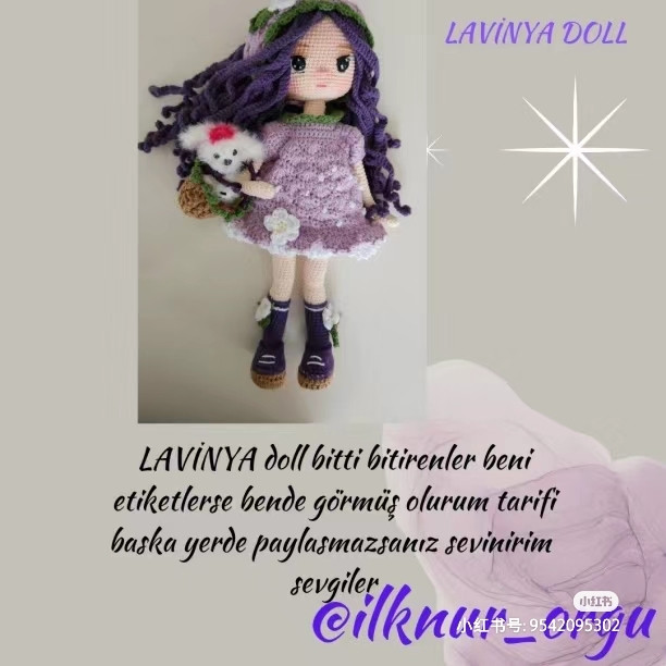 Lavinya Doll Crochet Pattern: Head, Hair & Eyes Tutorial