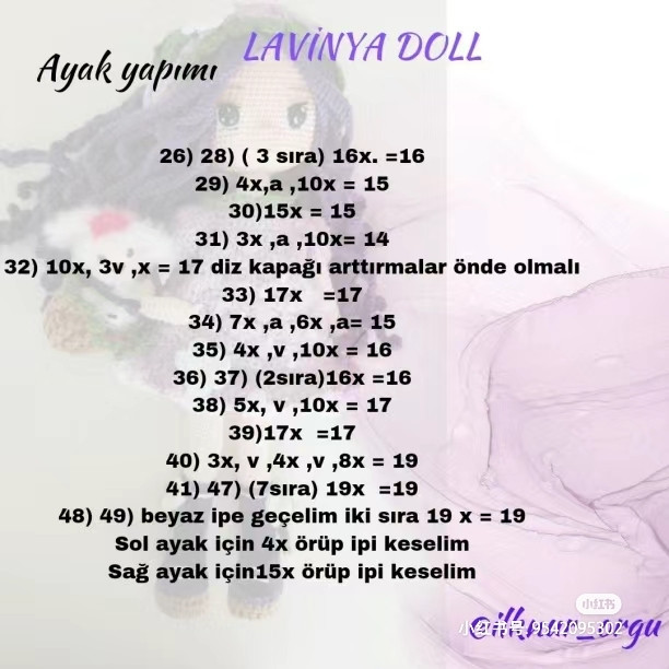 Lavinya Doll Crochet Pattern: Head, Hair & Eyes Tutorial