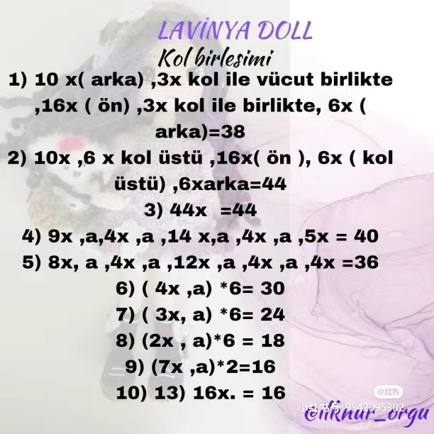 Lavinya Doll Crochet Pattern: Head, Hair & Eyes Tutorial