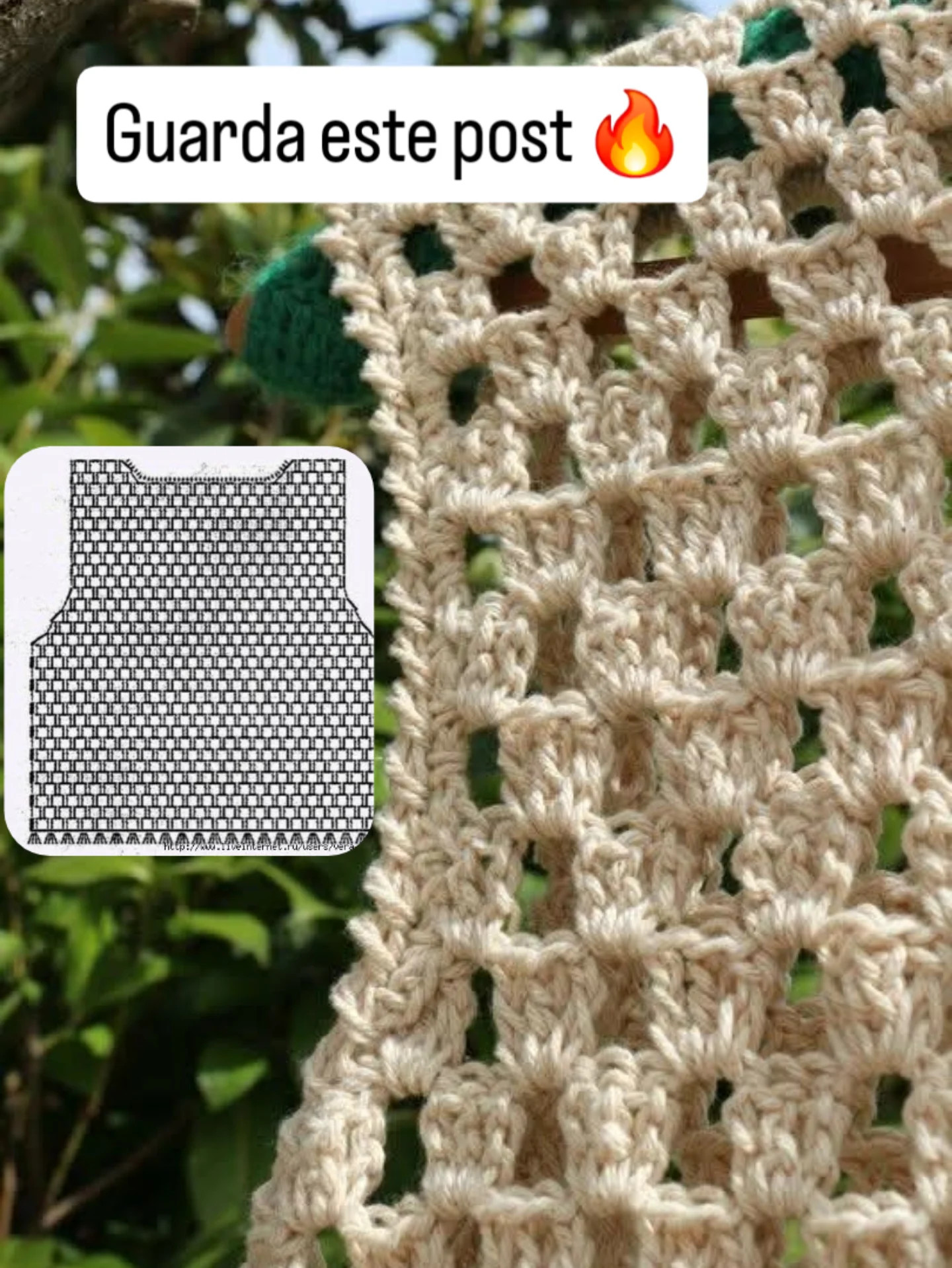 Learn how to make necklines and armholes with basic crochet stitches, symbols guide