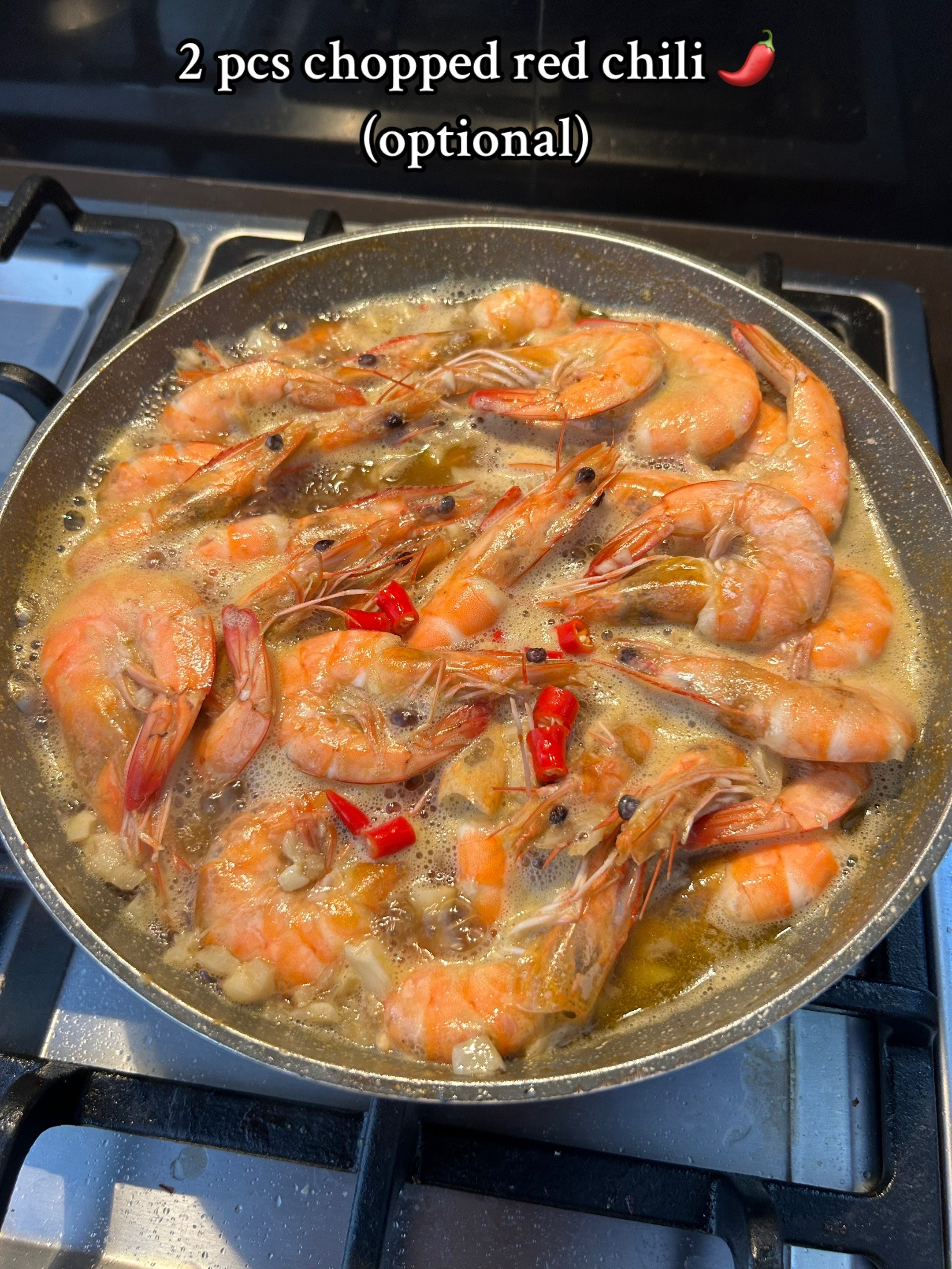Let's cook Garlic Butter Shrimp with Sprite