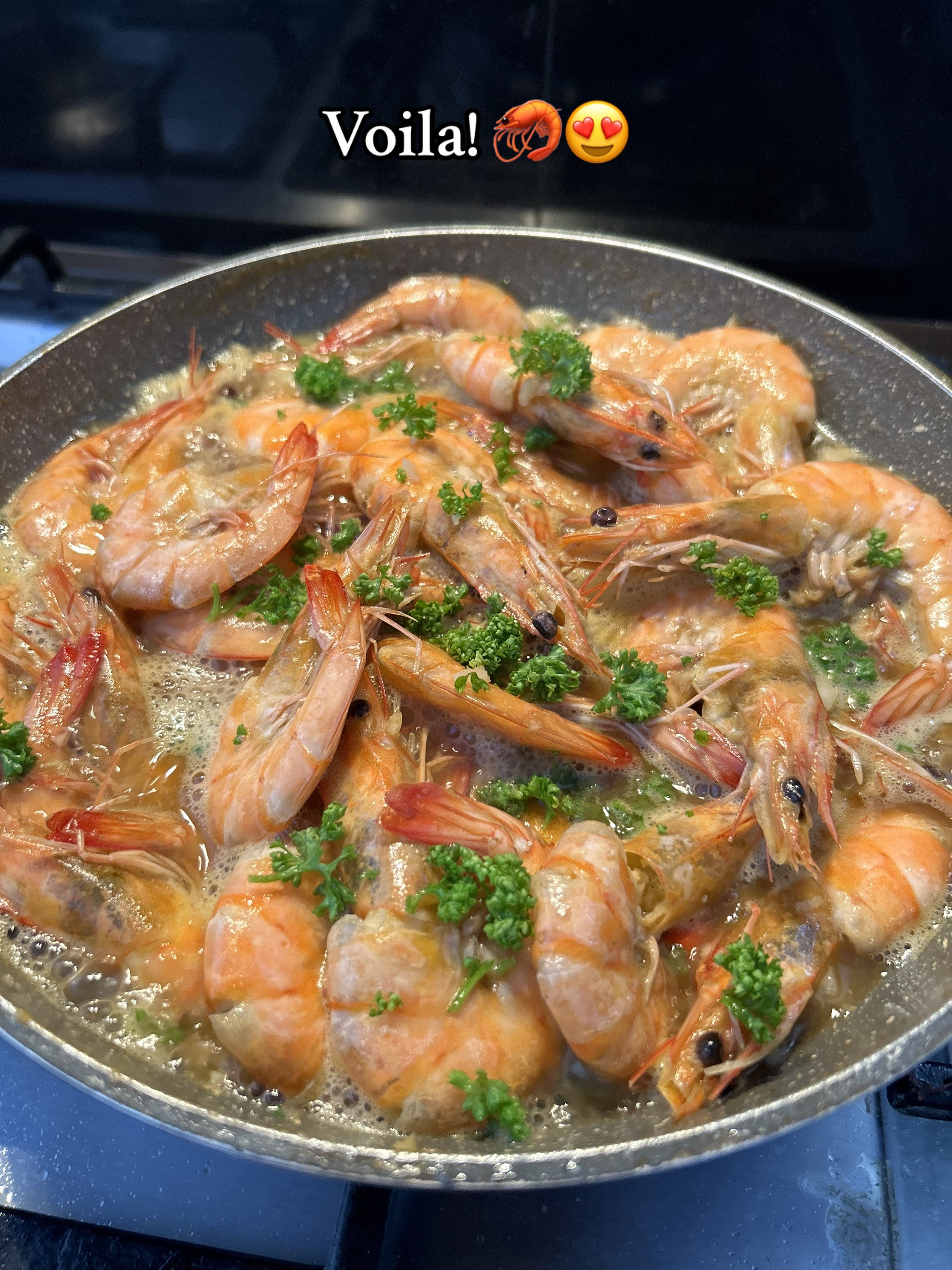 Let's cook Garlic Butter Shrimp with Sprite