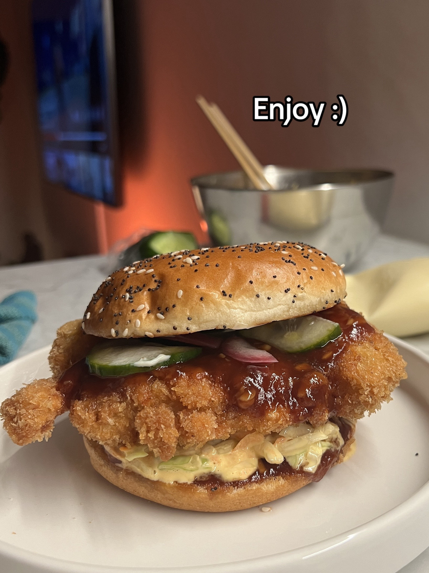 Lets make Chicken Katsu Burger