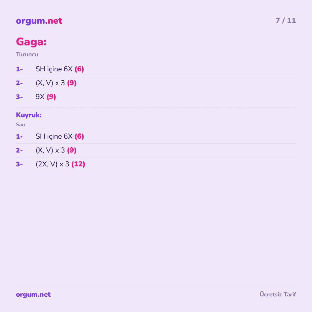 Lily the Bird Amigurumi Free Pattern: Cute Crochet Bird with Blue Hat and Orange Feet