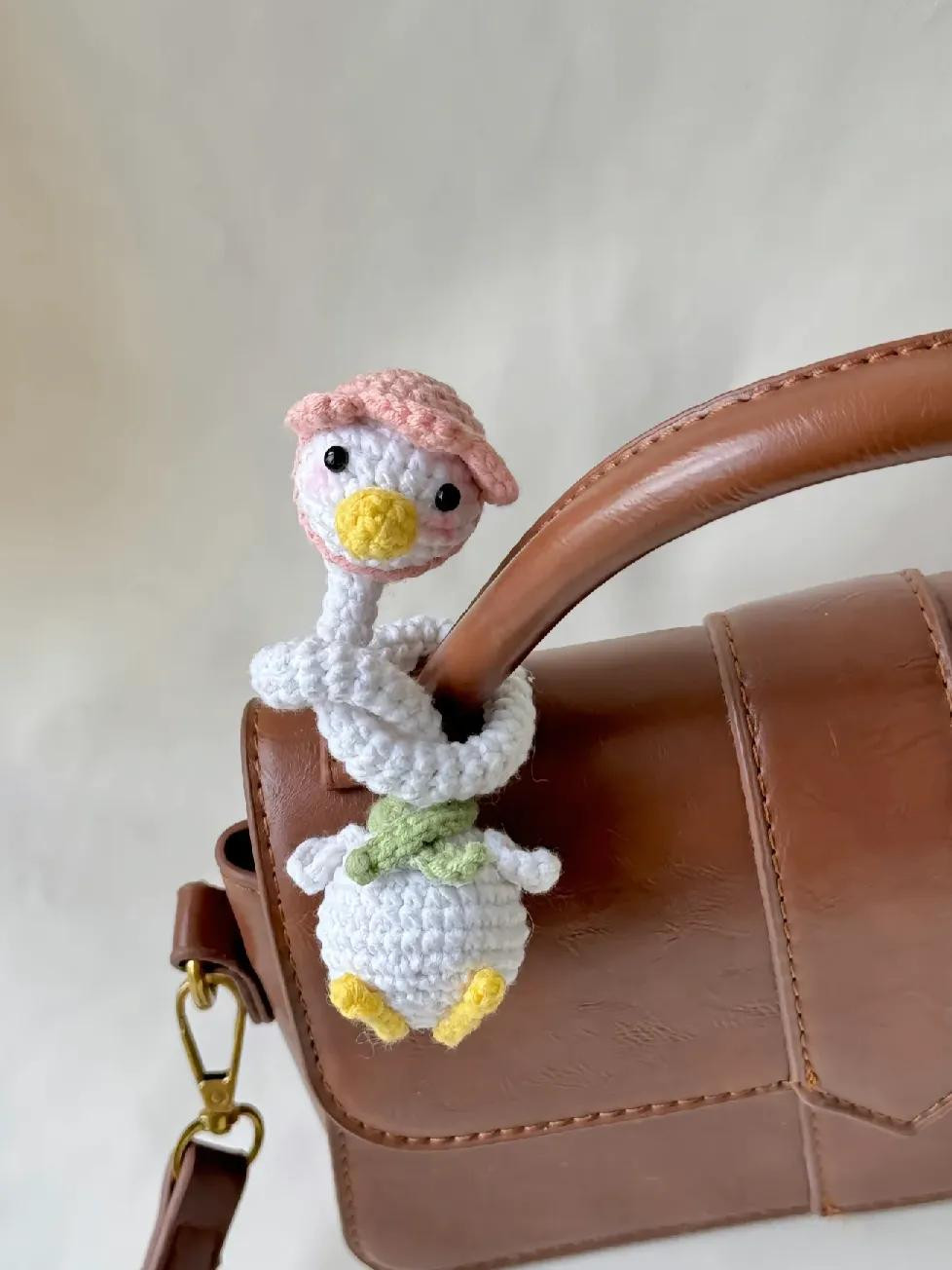 Long-necked Duck Amigurumi Crochet Pattern Chart