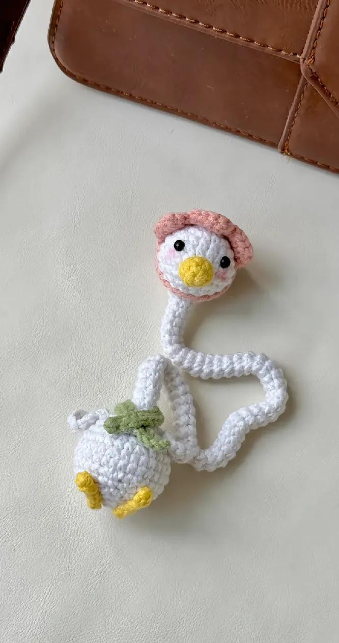 Long-necked Duck Amigurumi Crochet Pattern Chart