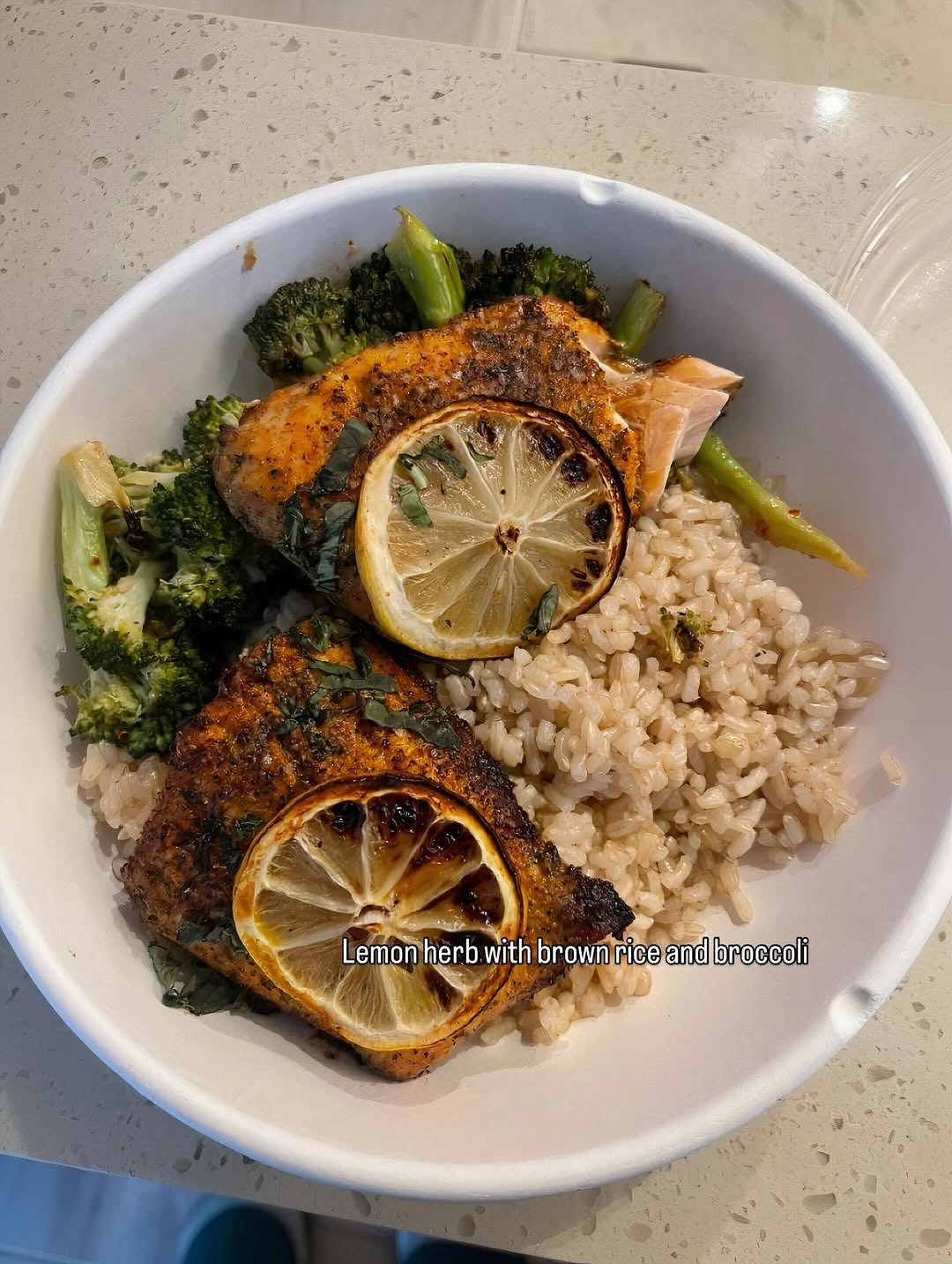 Low Inflammatory High Protein Meals: Lemon Herb Salmon and Chipotle Shrimp Salad Bowl